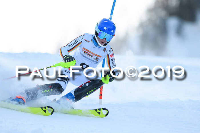 DSV Dt. Schülercup U14 SL 20.01.2019 Slalom