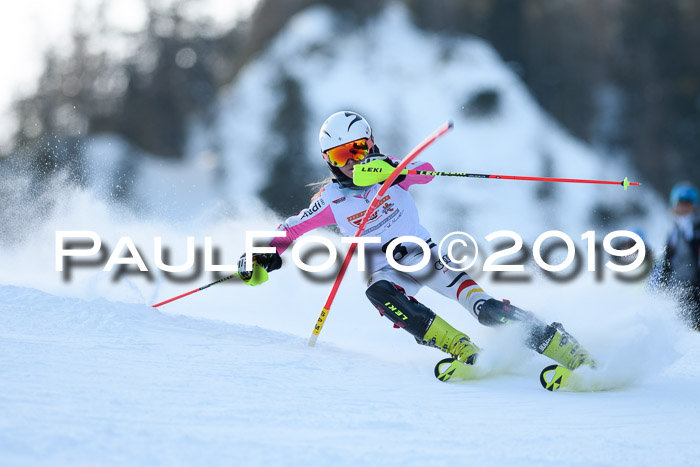 DSV Dt. Schülercup U14 SL 20.01.2019 Slalom