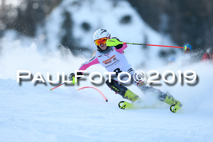 DSV Dt. Schülercup U14 SL 20.01.2019 Slalom