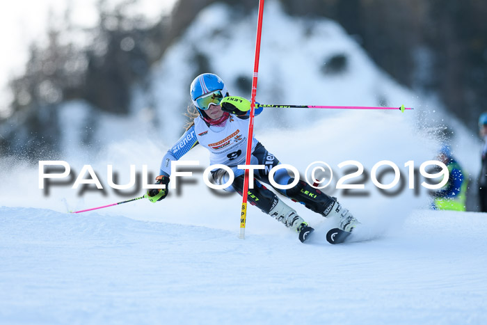 DSV Dt. Schülercup U14 SL 20.01.2019 Slalom