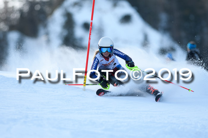 DSV Dt. Schülercup U14 SL 20.01.2019 Slalom