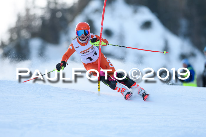 DSV Dt. Schülercup U14 SL 20.01.2019 Slalom