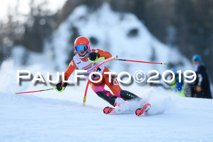 DSV Dt. Schülercup U14 SL 20.01.2019 Slalom