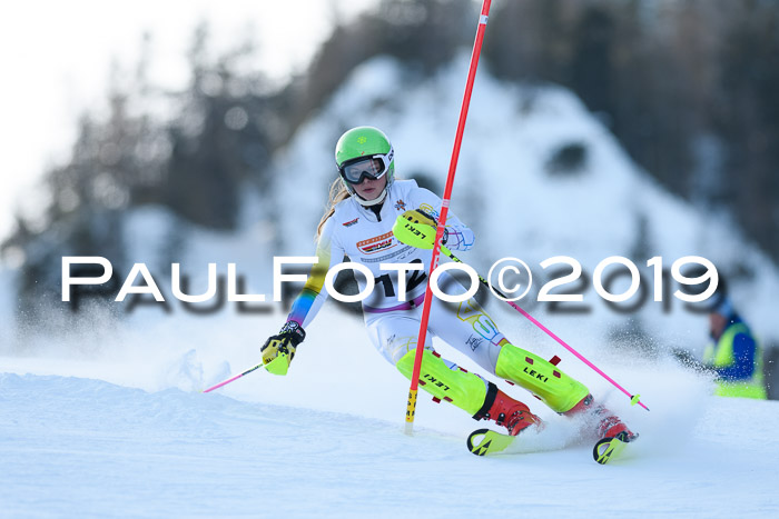 DSV Dt. Schülercup U14 SL 20.01.2019 Slalom