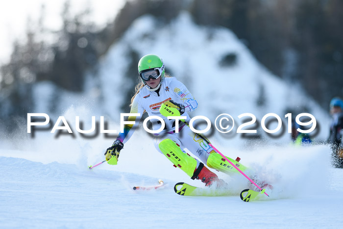 DSV Dt. Schülercup U14 SL 20.01.2019 Slalom