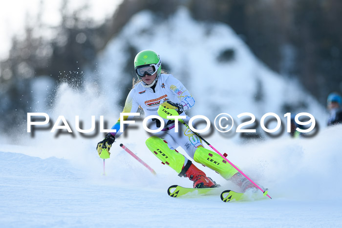 DSV Dt. Schülercup U14 SL 20.01.2019 Slalom