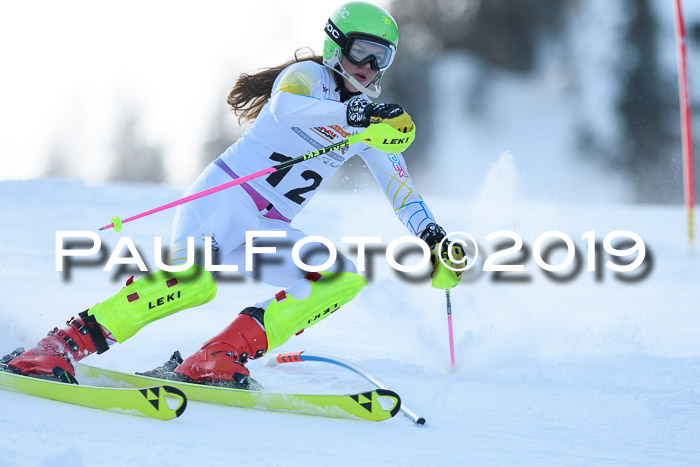 DSV Dt. Schülercup U14 SL 20.01.2019 Slalom