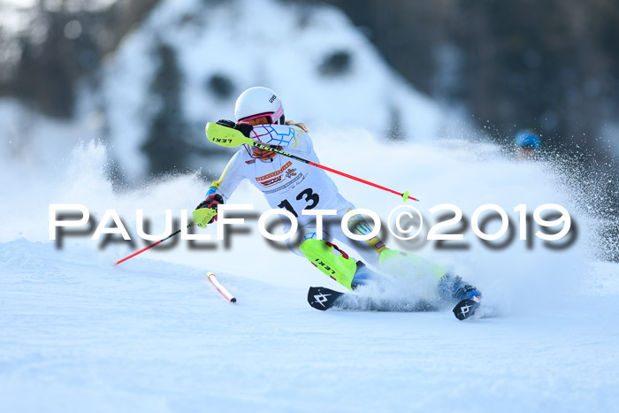 DSV Dt. Schülercup U14 SL 20.01.2019 Slalom