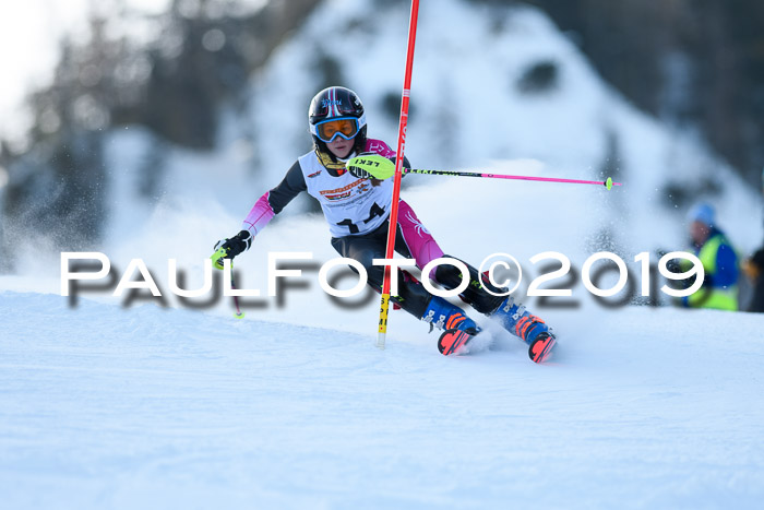 DSV Dt. Schülercup U14 SL 20.01.2019 Slalom