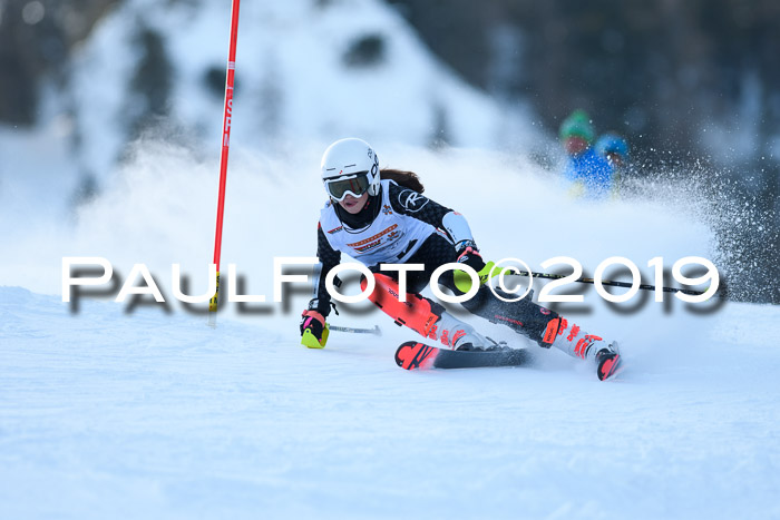 DSV Dt. Schülercup U14 SL 20.01.2019 Slalom