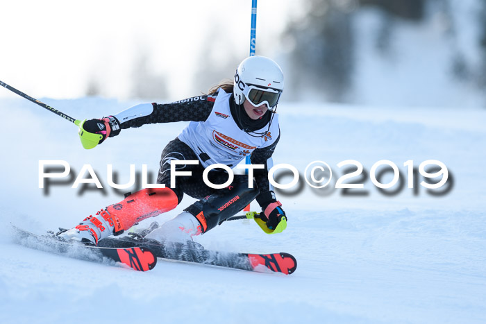 DSV Dt. Schülercup U14 SL 20.01.2019 Slalom