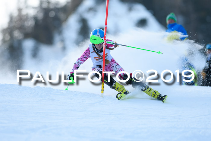 DSV Dt. Schülercup U14 SL 20.01.2019 Slalom