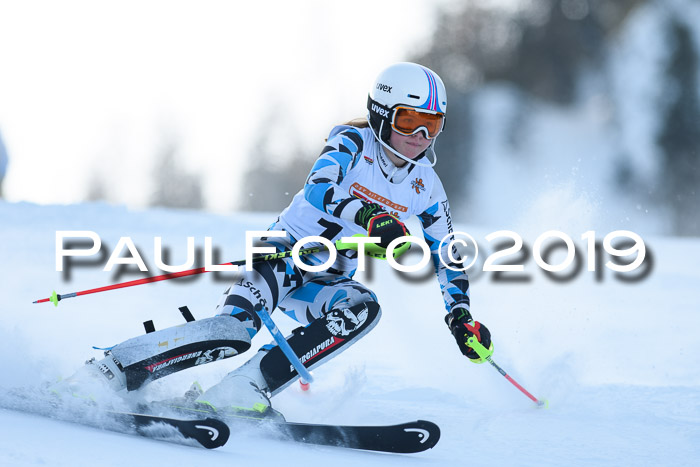 DSV Dt. Schülercup U14 SL 20.01.2019 Slalom