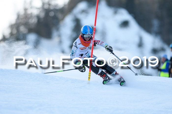 DSV Dt. Schülercup U14 SL 20.01.2019 Slalom