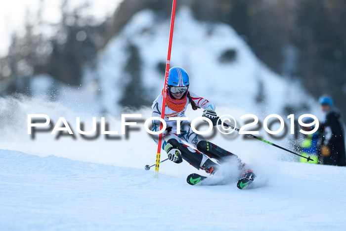 DSV Dt. Schülercup U14 SL 20.01.2019 Slalom