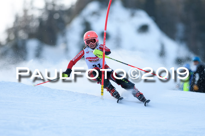 DSV Dt. Schülercup U14 SL 20.01.2019 Slalom