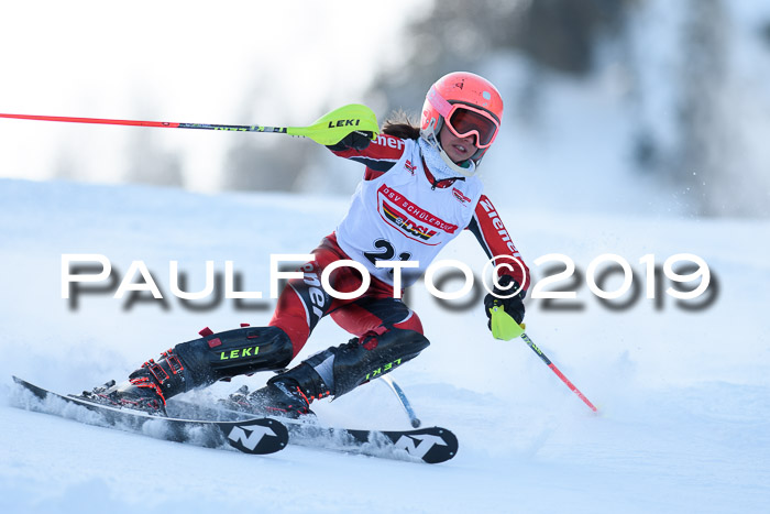 DSV Dt. Schülercup U14 SL 20.01.2019 Slalom