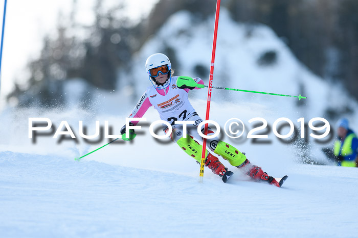 DSV Dt. Schülercup U14 SL 20.01.2019 Slalom