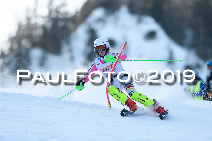 DSV Dt. Schülercup U14 SL 20.01.2019 Slalom