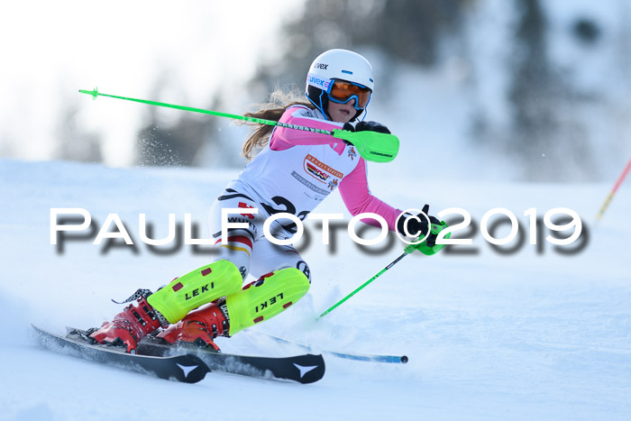 DSV Dt. Schülercup U14 SL 20.01.2019 Slalom