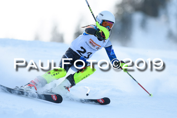 DSV Dt. Schülercup U14 SL 20.01.2019 Slalom