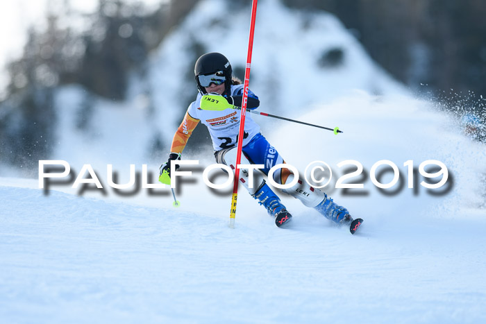 DSV Dt. Schülercup U14 SL 20.01.2019 Slalom