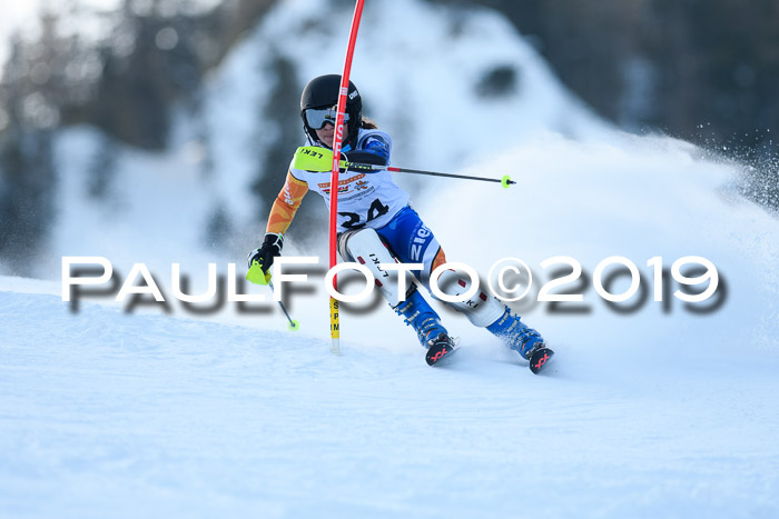 DSV Dt. Schülercup U14 SL 20.01.2019 Slalom