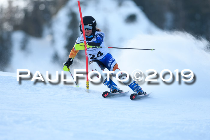 DSV Dt. Schülercup U14 SL 20.01.2019 Slalom