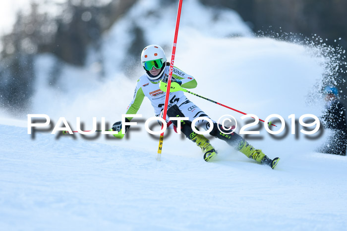 DSV Dt. Schülercup U14 SL 20.01.2019 Slalom