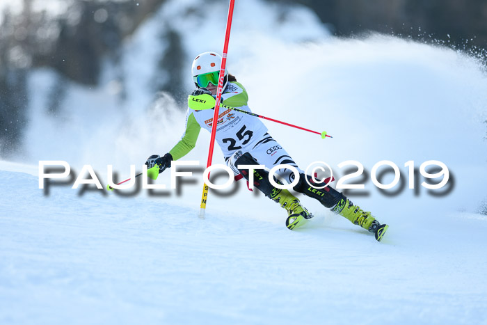 DSV Dt. Schülercup U14 SL 20.01.2019 Slalom