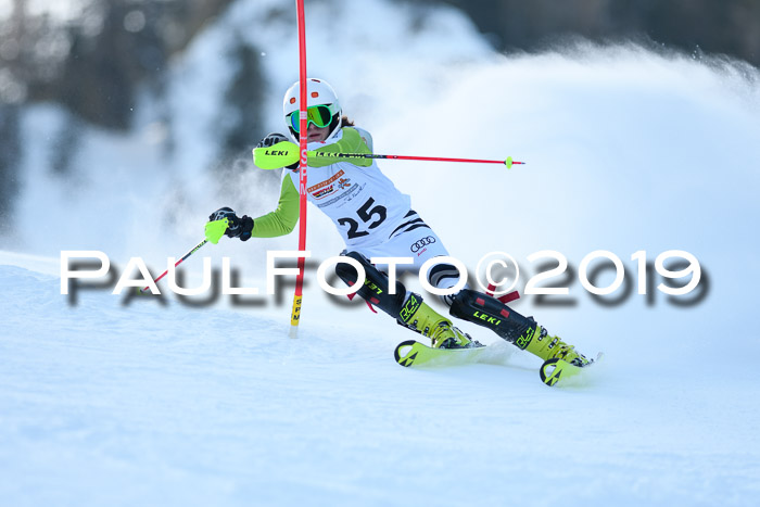 DSV Dt. Schülercup U14 SL 20.01.2019 Slalom