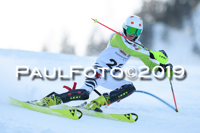 DSV Dt. Schülercup U14 SL 20.01.2019 Slalom