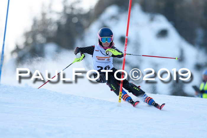 DSV Dt. Schülercup U14 SL 20.01.2019 Slalom