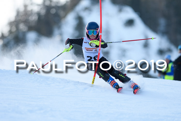 DSV Dt. Schülercup U14 SL 20.01.2019 Slalom