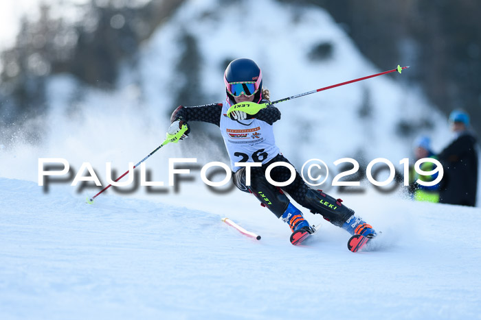 DSV Dt. Schülercup U14 SL 20.01.2019 Slalom