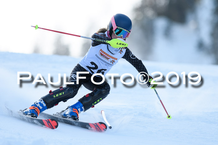 DSV Dt. Schülercup U14 SL 20.01.2019 Slalom