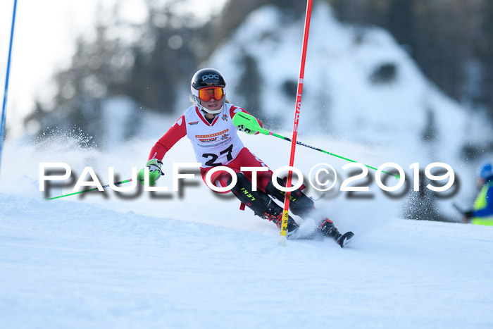 DSV Dt. Schülercup U14 SL 20.01.2019 Slalom