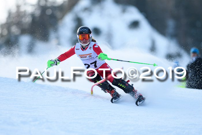 DSV Dt. Schülercup U14 SL 20.01.2019 Slalom