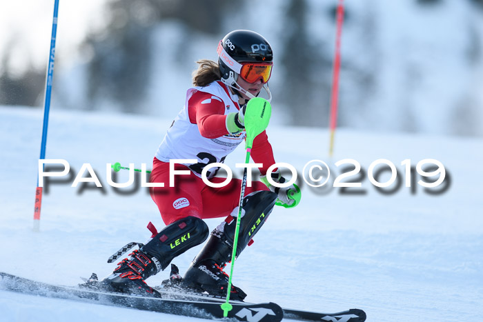 DSV Dt. Schülercup U14 SL 20.01.2019 Slalom