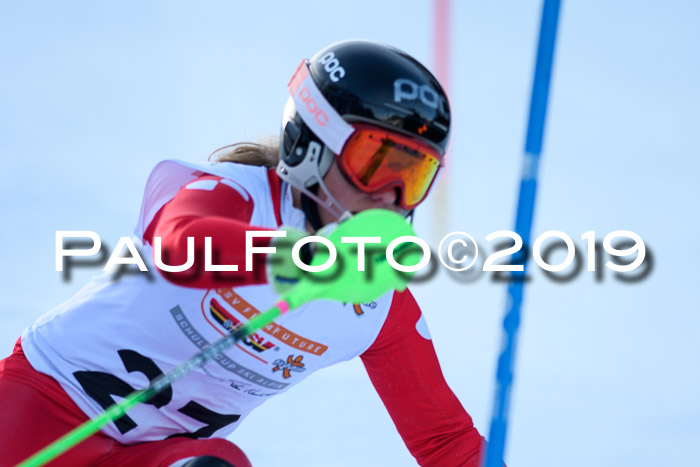 DSV Dt. Schülercup U14 SL 20.01.2019 Slalom