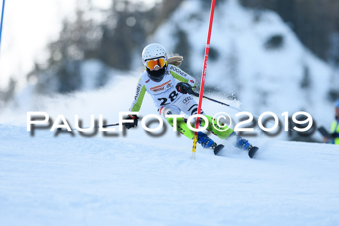 DSV Dt. Schülercup U14 SL 20.01.2019 Slalom