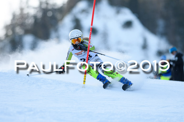 DSV Dt. Schülercup U14 SL 20.01.2019 Slalom