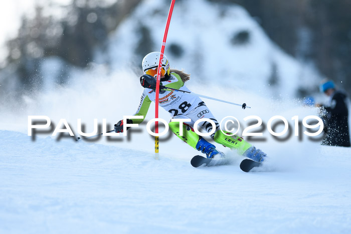 DSV Dt. Schülercup U14 SL 20.01.2019 Slalom