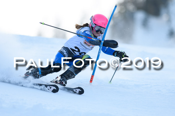 DSV Dt. Schülercup U14 SL 20.01.2019 Slalom