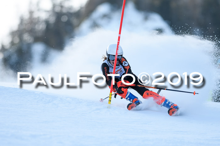 DSV Dt. Schülercup U14 SL 20.01.2019 Slalom