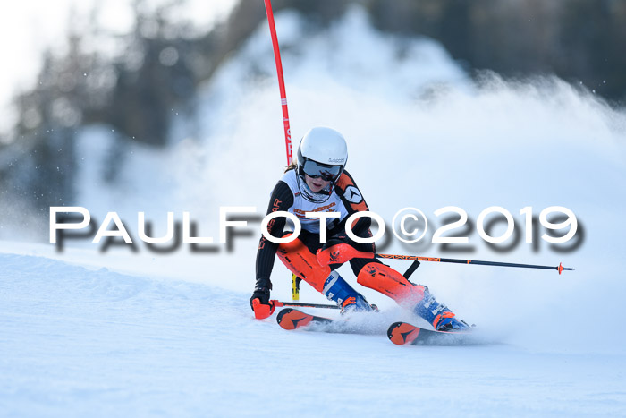 DSV Dt. Schülercup U14 SL 20.01.2019 Slalom