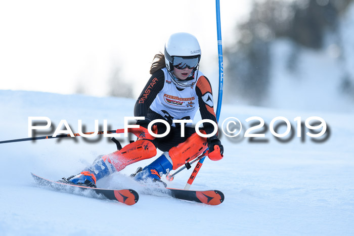 DSV Dt. Schülercup U14 SL 20.01.2019 Slalom