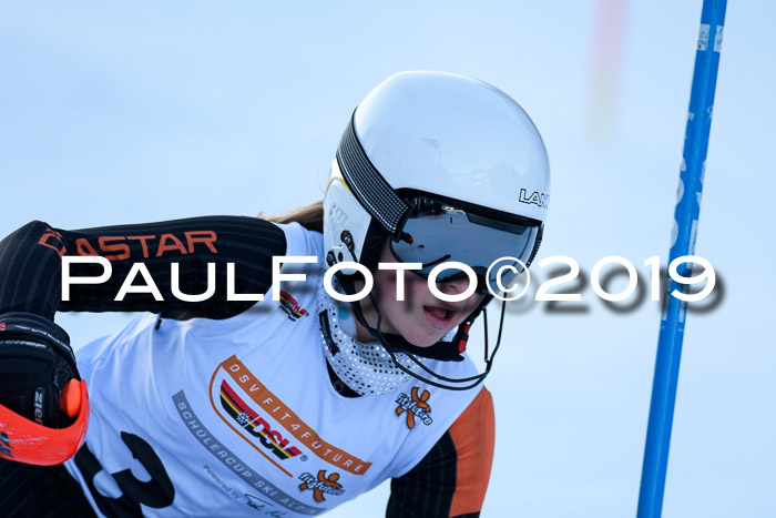 DSV Dt. Schülercup U14 SL 20.01.2019 Slalom