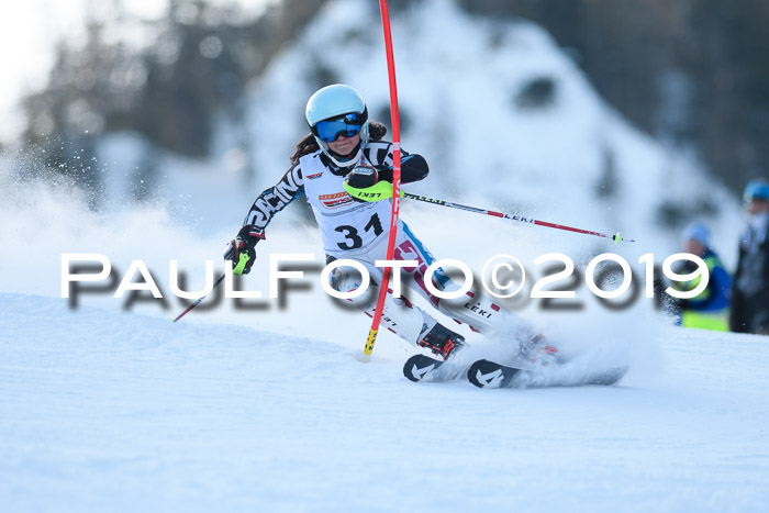 DSV Dt. Schülercup U14 SL 20.01.2019 Slalom