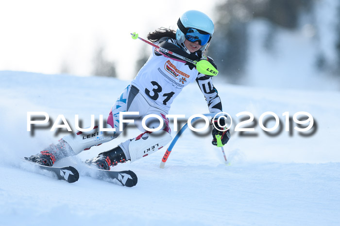 DSV Dt. Schülercup U14 SL 20.01.2019 Slalom